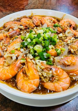 寬粉蝦煲 的食譜成品照片