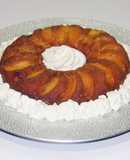 Torta invertida de Duraznos
