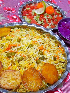عکسی از دستور 🍀قاطی پلو🍀