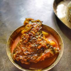 A picture of Katla mach er spicy jhol.