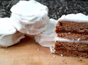 Una foto de merengue para glace