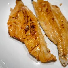 Pan fried sea bream with butter and soy sauce (taste of happiness 🌞) A picture of Pan fried sea bream with butter and soy sauce (taste of happiness 🌞).