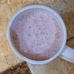 A picture of Frozen Hibiscus and Greek Yogurt Ice Cream.