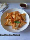 Pangsit Pisang Saus Gula Merah