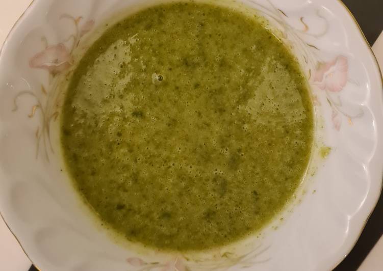 Steps to Make Ultimate Spinach and Broccoli Soup