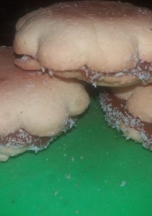 Una foto de Alfajores de maicena
