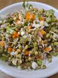 Moong sprouts chat