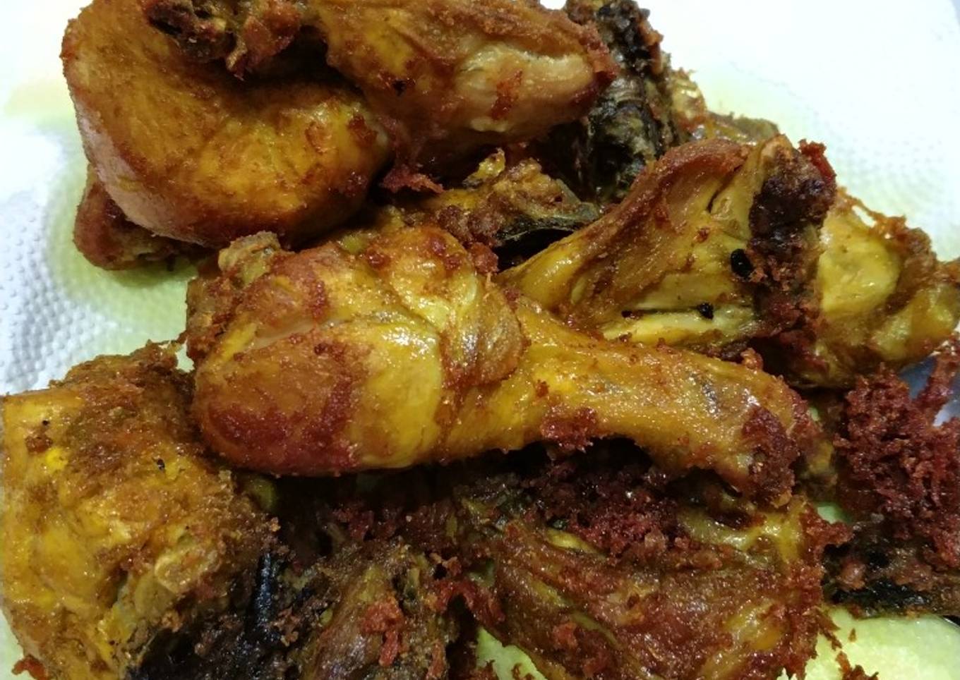 Ayam goreng kuning #keto