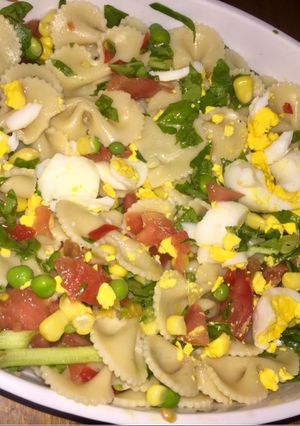 Una foto de Salpicón de fideos y verduras