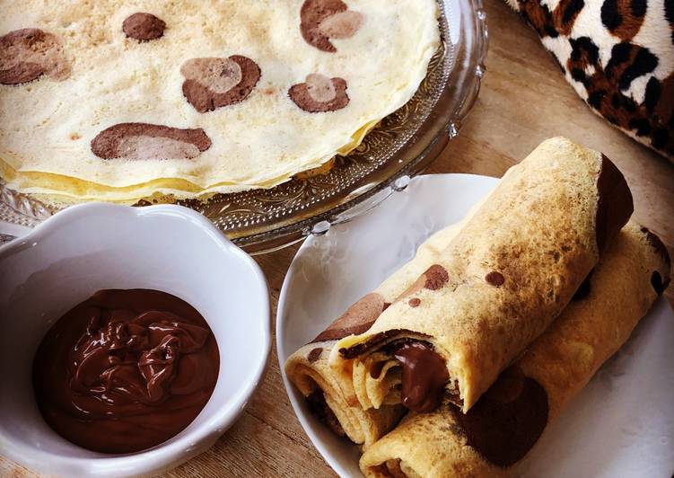 Les Meilleures Recettes de Crêpes léopard