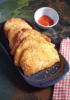 Foto resep Roti Tawar goreng Isi Mayo & Telur