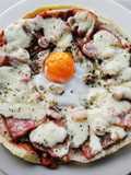 Pizza de Fiambre e Bacon