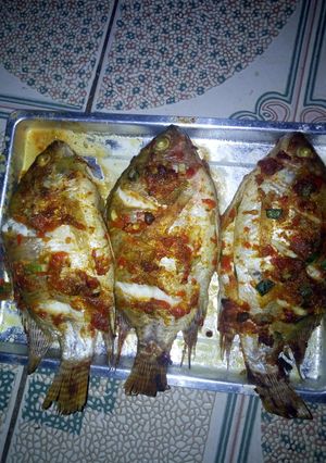 A picture of Roasted Tilapia fish.