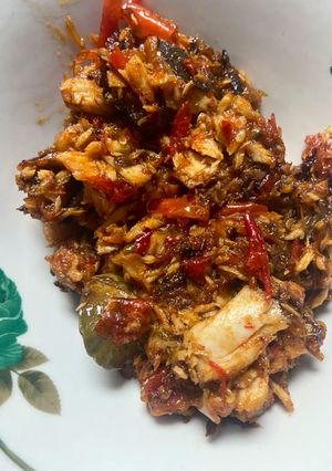 Foto resep Tongkol Suwir Pedas