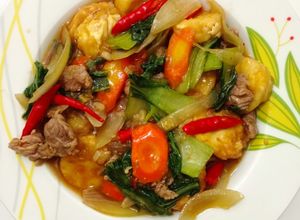 Foto resep Sapo tahu + daging sapi