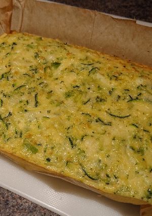 A picture of Broccoli and Cheese Frittata Fingers.