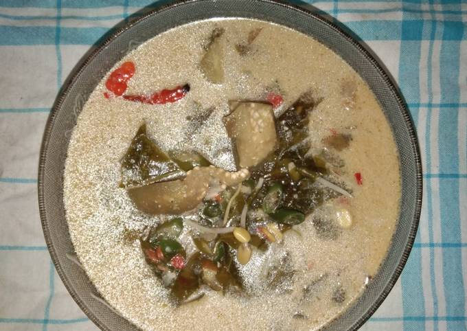 Resep Lodeh Terong Daun Melinjo Oleh Erna Wati Cookpad