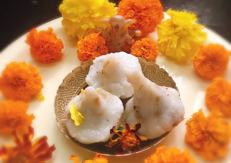 Steps to Prepare Super Quick Homemade Ukadiche Modak ॐ गणेशया नमः