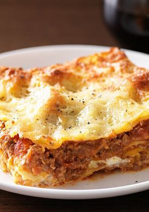 A picture of Beef Lasagne.