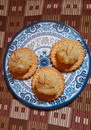 A picture of Sweet potato biscuit delight.