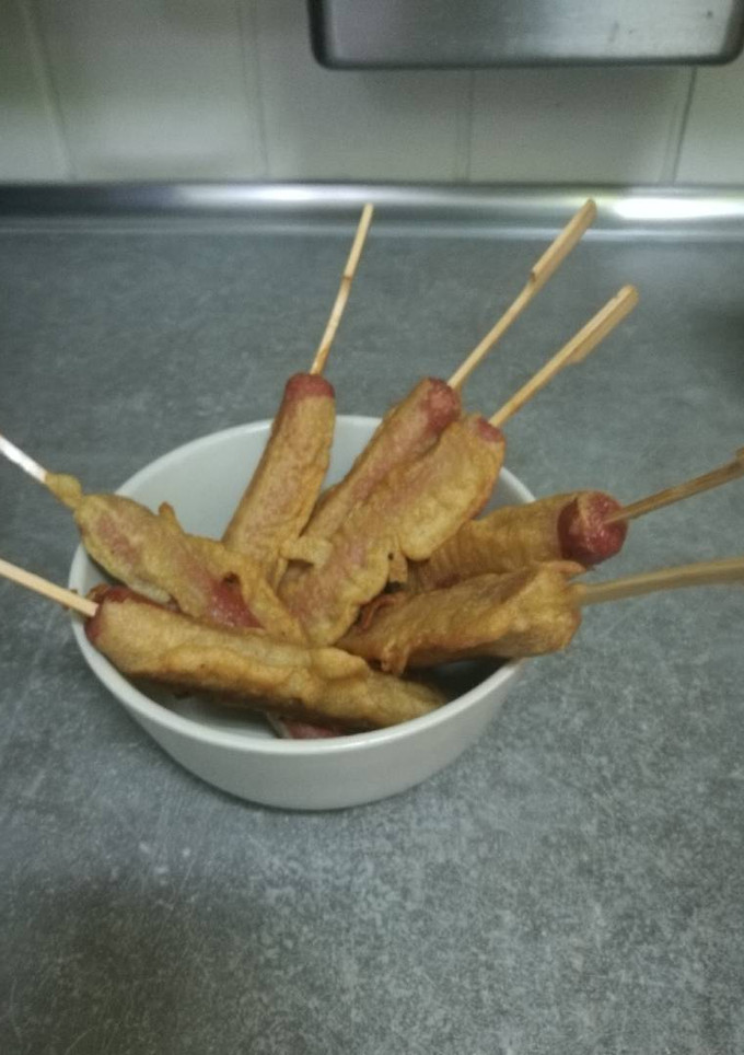 Una foto de Salchichas orly