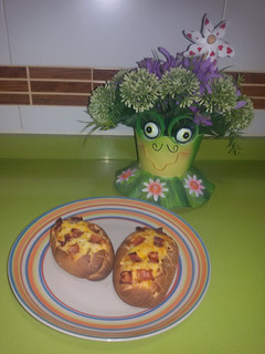 Una foto de Panecillos rellenos con thermomix