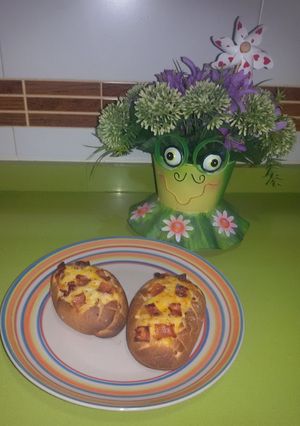 Una foto de Panecillos rellenos con thermomix