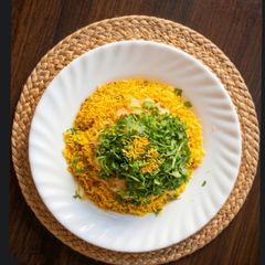 A picture of Rice Rawa Upma.