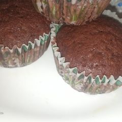 A picture of CHOCOLATE MUFFINS🙈🙈.