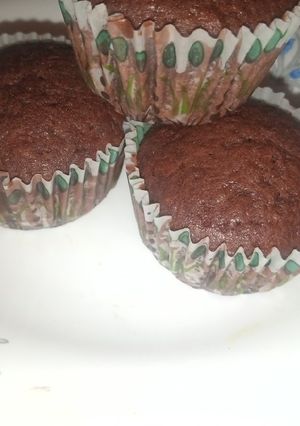 A picture of CHOCOLATE MUFFINS🙈🙈.