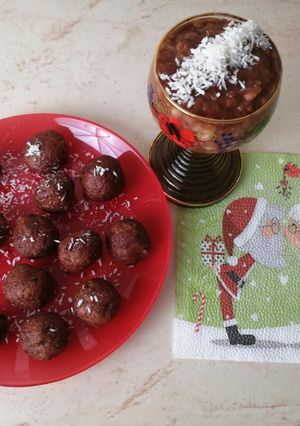 Gesztenyés-diós gombóckák recept fotója