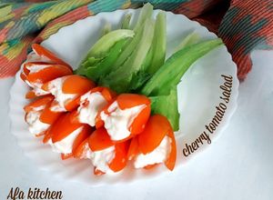 Foto resep Cherry tomato salad