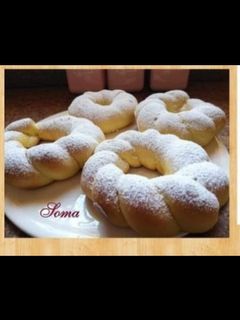 صورة لوصفة الكعك المخمر (وصفه من المطبخ الليبي)