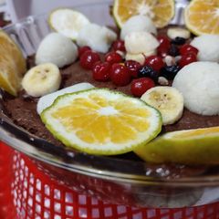 A picture of Chocolate orange cake.
