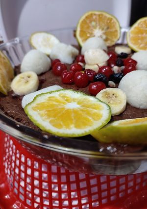 A picture of Chocolate orange cake.