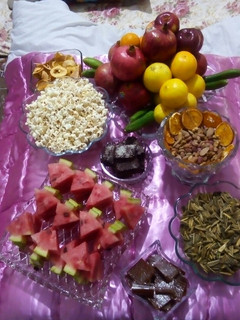 عکسی از دستور اولین یلدای خونه خودم