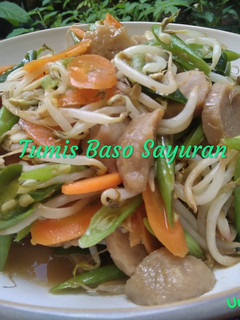 Foto resep Tumis Baso Sayuran