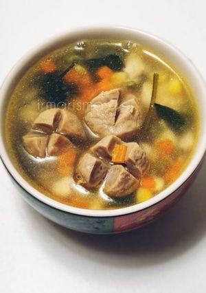 Foto resep 520. Chicken Soup a la KFC