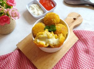 Foto resep Bitterballen Kentang Mozzarella
