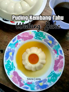 Foto resep Puding Kembang Tahu Wedang Jahe