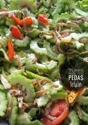 Foto resep Tumis Pare Teri Pedas