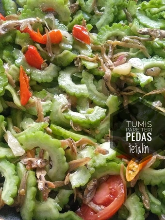 Langkah Gampang Membikin Resep Tumis Pare Teri Pedas yang Lezat Anti Ribet, Mantap