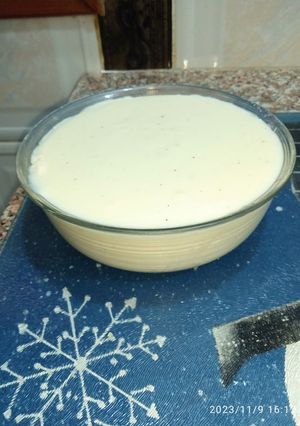 Une photo de La sauce béchamel