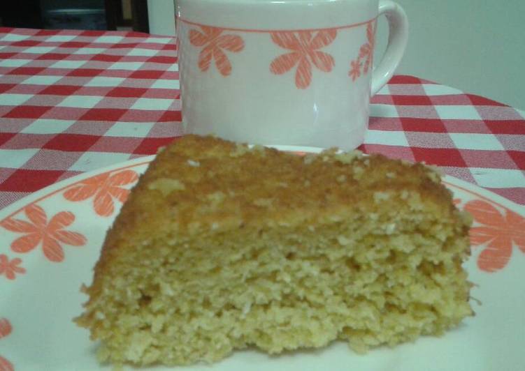 Bolo vegano milho/banana