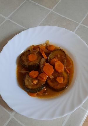 Una foto de Calabacín en escabeche