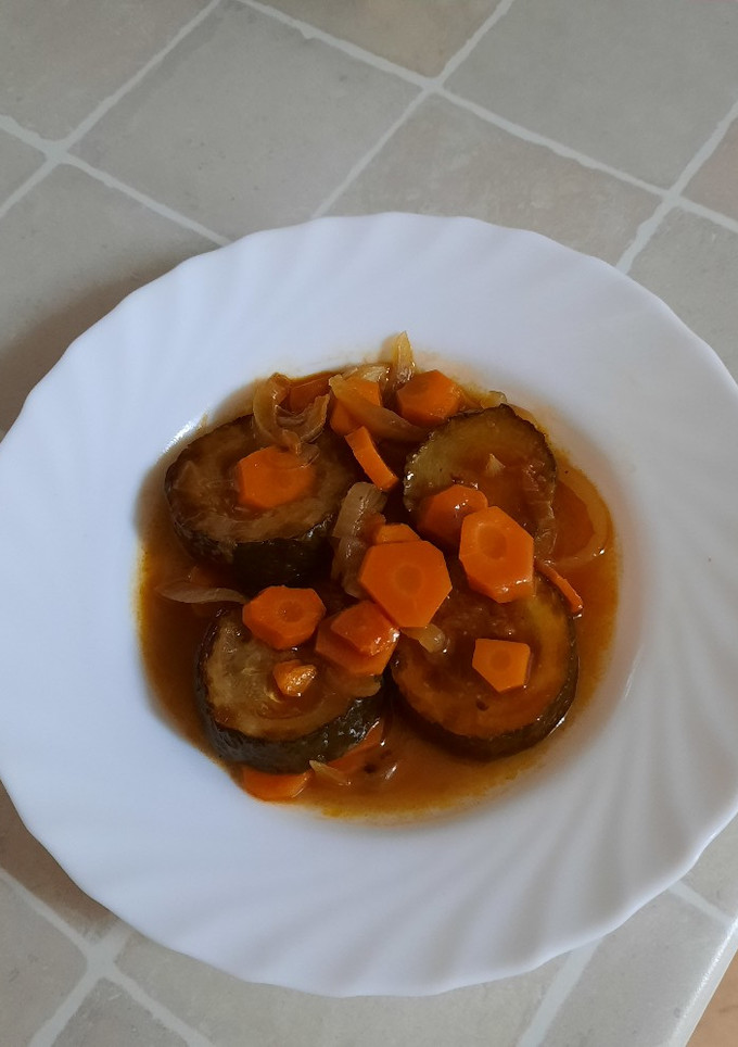 Una foto de Calabacín en escabeche