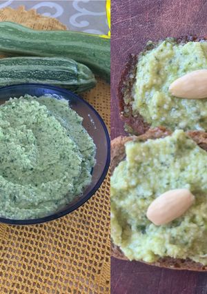 Foto di Crostoni ai cereali con pesto di zucchine