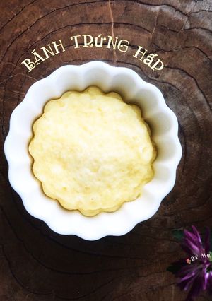 Hình của món Bánh trứng hấp.