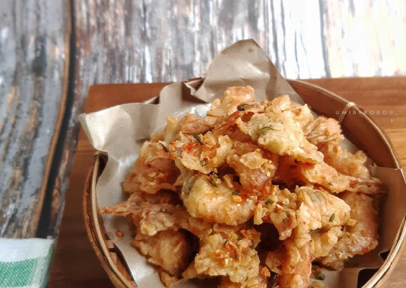 Cara Gampang Menyiapkan Udang Popcorn Cabe Garam, Enak