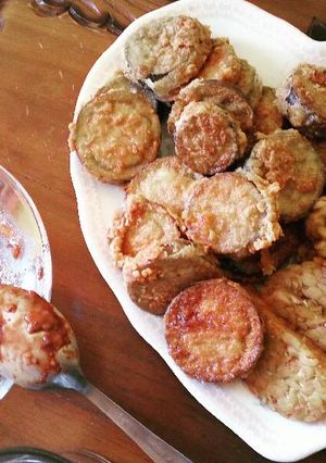 Foto resep Terong dan Tempe Garing dgn Cinta